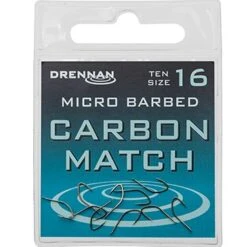 Drennan Carbon Match Spade End Micro Barbed Hooks