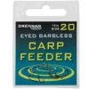 Drennan Carp Feeder Eyed Barbless Hooks