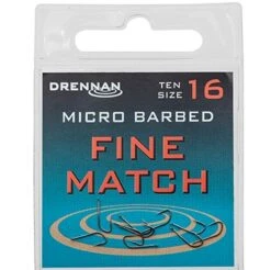 Drennan Fine Match Spade End Micro Barbed Hooks