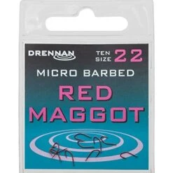Drennan Red Maggot Spade End Micro Barbed Hooks