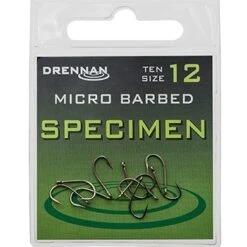 Drennan Specimen Eyed Micro Barbed Hooks