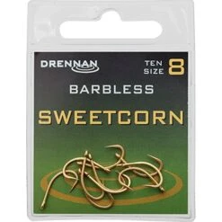 Drennan Sweetcorn Eyed Barbless Hooks