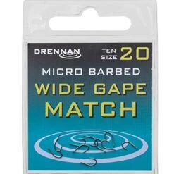 Drennan Wide Gape Match Spade End Micro Barbed Hooks