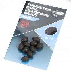 Nash Tungsten Oval Leadcore Bead