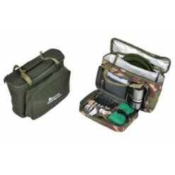 Carp-Porter Modular Compact Food Bag In DPM Or Green