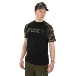 Fox Black/Camo Raglan T-Shirt