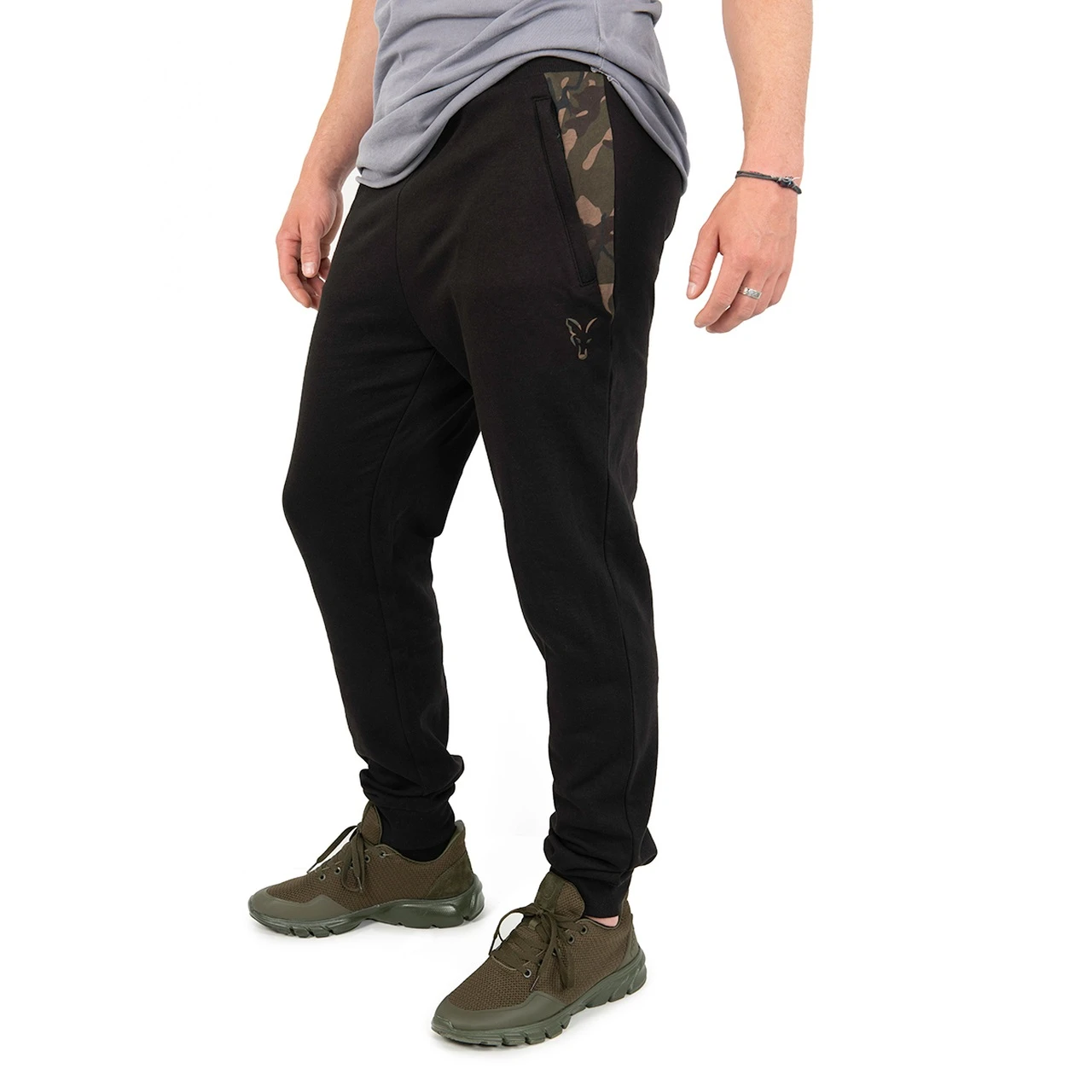 Fox LW Black/Camo Print Joggers