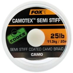 Fox Camotex Semi Stiff Camo Coated Braid