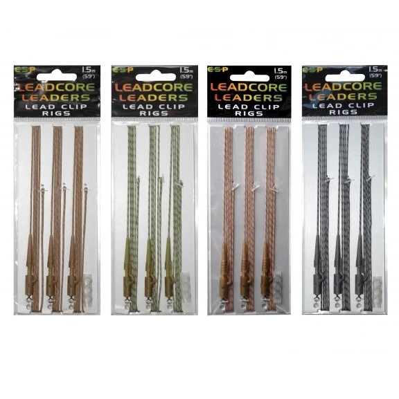 ESP Leadcore Leaders – Lead Clip Rigs