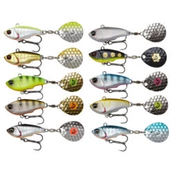 Savage Gear Fat Tail Spin Lures 8cm 24g