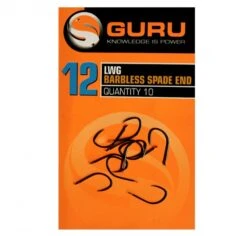 Guru LWG Spade End Hooks (Barbless)