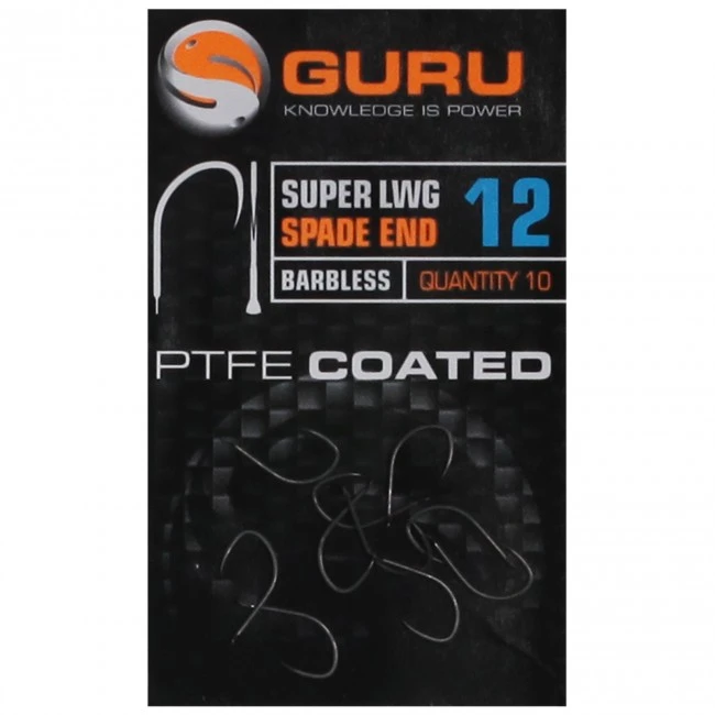 Guru Super LWG Spade Hooks (Barbless)