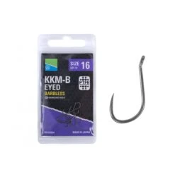 Preston KKM-B Eyed Barbless Hooks