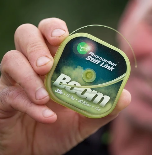 Korda Boom Fluorocarbon Stiff Link