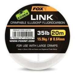 Fox Edges Link Crimpable Illusion Fluorocarbon