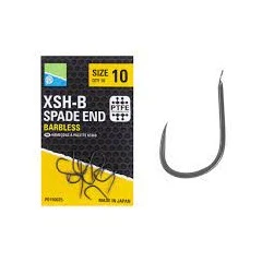 Preston XSH-B Barbless Spade End Hooks